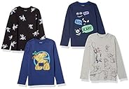 Spotted Zebra Boys' Disney Star Wars Marvel Long-Sleeve T-Sh