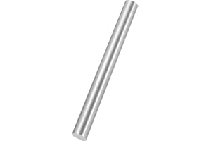 MECCANIXITY 1 Pcs Round Steel Rod 20mm Diameter HSS Lathe Bar Stock Tool 150mm Long for Shaft Gear Drill Lathes Boring Machin