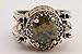 Turkish Handmade Special Design Jewelry 2 rings in 1 ring Reversible Oval Cut Peridot Topaz and Black Onyx 925 Sterling Silver Ladie's Ring All Size