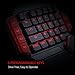 RedThunder K50 One-Handed Mechanical Gaming Keyboard – Blue Switches RGB Backlit 35 Keys Portable Mini Gaming Keypad – Ergonomic Game Controller for PC/MAC/PS4/XBOX ONE Gamerthumb 3