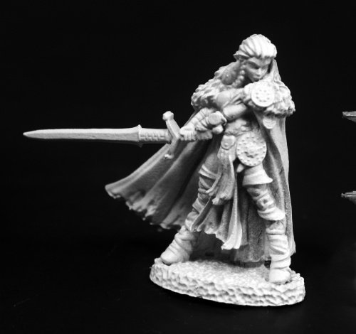 Reaper Miniature Highlander Heroine #03765 Dark Heaven Legends Unpainted Figure