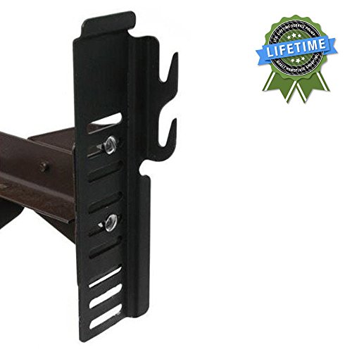 #65 Adapto-Hook Bolt-On to Hook-On Conversion Brackets for Headboard & Footboard Attachment, Set of 2 - Thumbnail 4