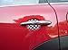 Cupeez for Cars Mini Cooper Checkered Flag Car Door Handle Scratch Guards Protectors Qty 2 Fit All