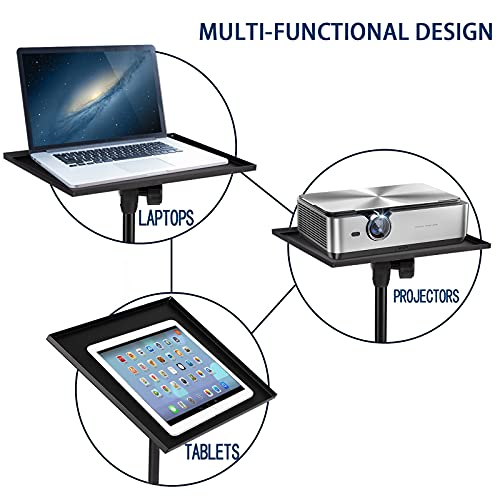 AkTop Pro Laptop Projector Tripod Stand, Universal Laptop Floor Stand