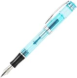 Nemosine Singularity German Nib Fountain Pen, Aqua Demonstrator, Extra Fine (N9010)