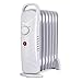 Air Choice Oil Heater, Overheating Protection, Portable Compact Mini Radiator for Home and Office, 700W, Small, White (A)