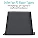 Vive Bed Risers Heavy Duty (4 Pack - 3 Inch) - Furniture Lifts Risers for Couch, Table, Desk, Chair & Dorm Bed Risers for Bed Frame - Leg Elevator, Height Extender, Stackable Platform Blocks