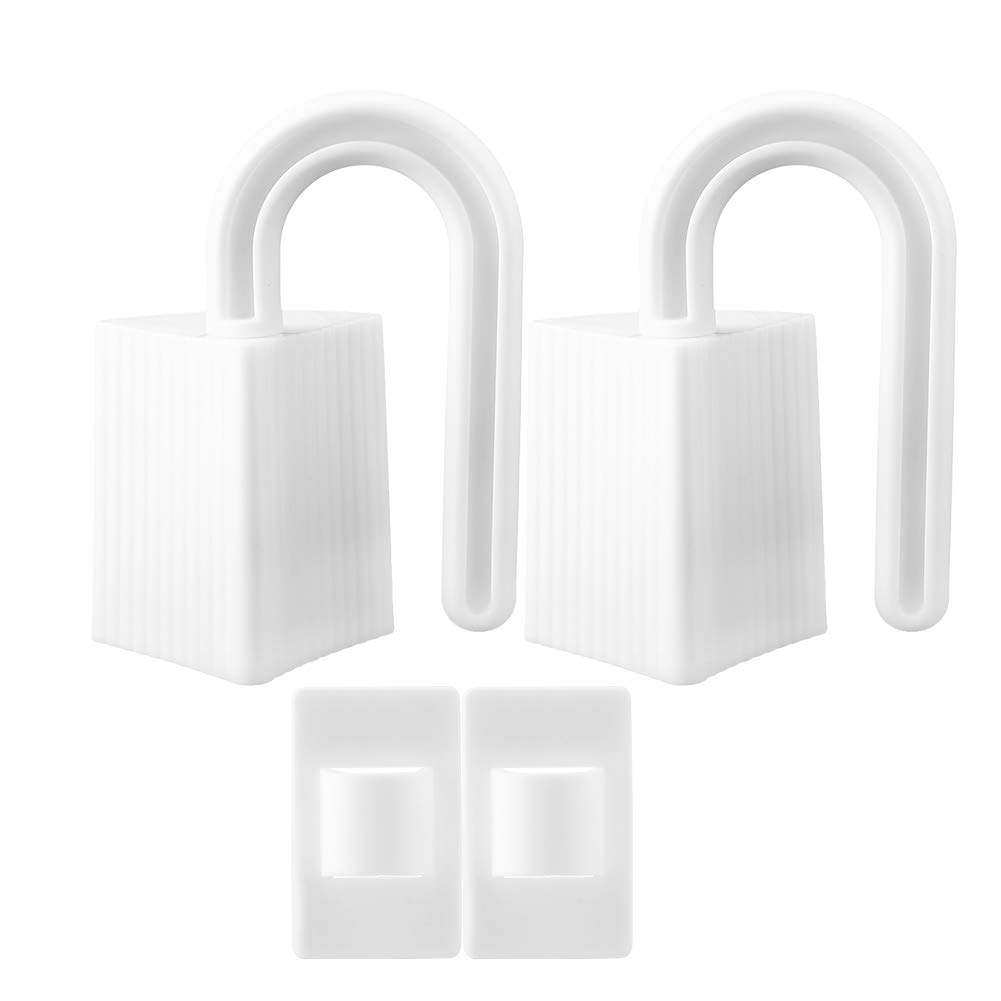 2Pcs Child Safety Door Stopper,Baby Finger Hands Anti-Pinch Protector Guard Security Door Lock,Rotation Door Hinge Pinch