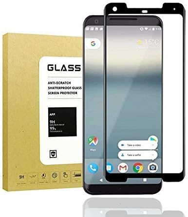 for Google Pixel 2 XL Tempered Glass Screen Protector, Echool 9H Hardness Bubble-Free Screen Protector for Google Pixel 2 XL