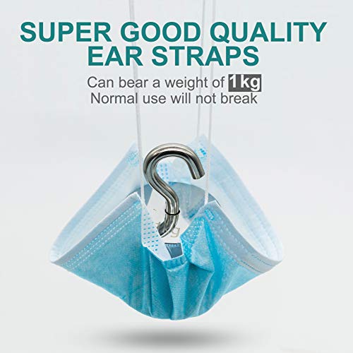 YXGZI Disposable Face Mask 3Ply with Filter Cotton Elastic Earloop 50Pcs