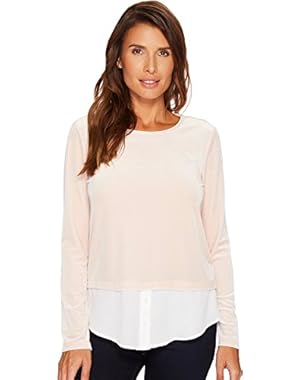 Women's Velvet 2fer Top
