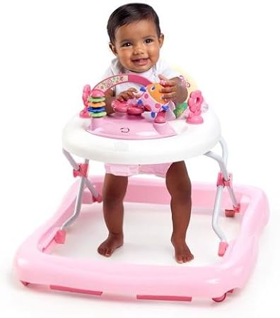Bright Starts Trotteur Pliable Juneberry Delight Jouets Amovibles Avec Lumieres Et Melodies Hauteur Reglable Rangement Facile Amazon Fr Jeux Et Jouets