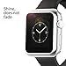 HOCO TPU Protective Case for Apple Watch iWatch Series 2 Plating Cover Shell Bumper Case Protector (Silver-38mm)