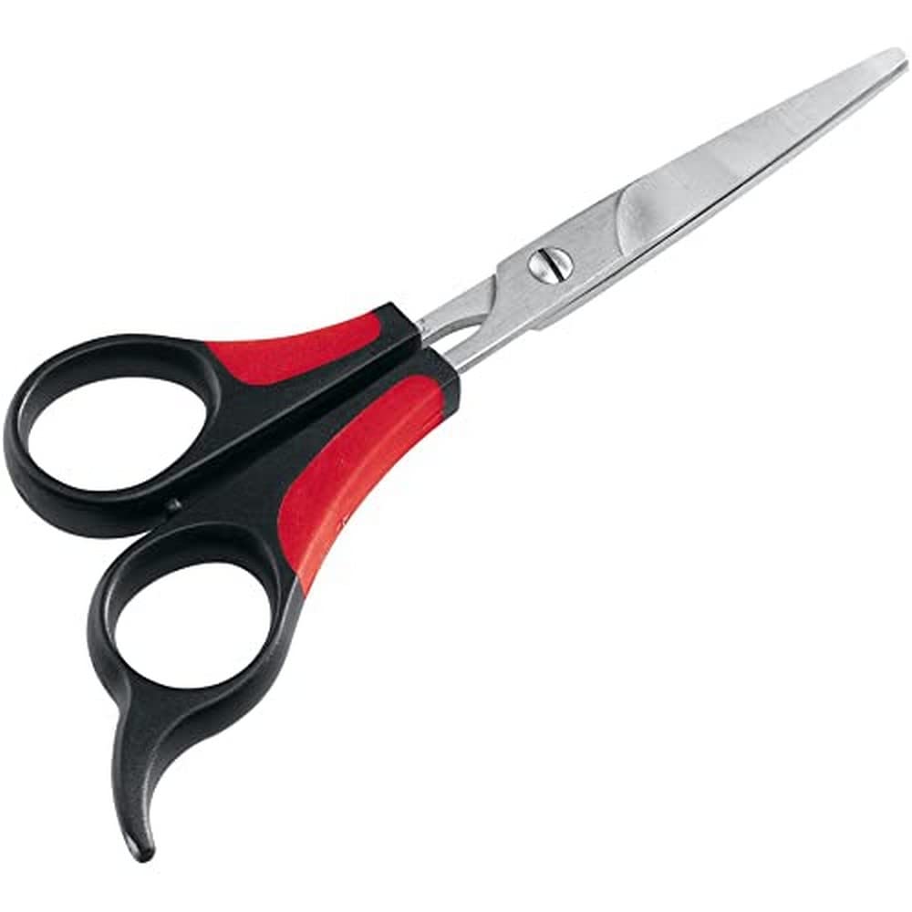 Ferplast Dog Shearing Scissors – Smooth Steel Blade, Rounded Tips, Ergonomic Handle