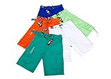 CottonNet 100% Cotton Pre Shrunk Men's Cargo Shorts with 6 Pockets