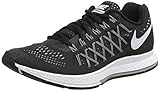 Nike Womens Air Zoom Pegasus 32 Black/White/Pure Platinum Running Shoe 8 Women US