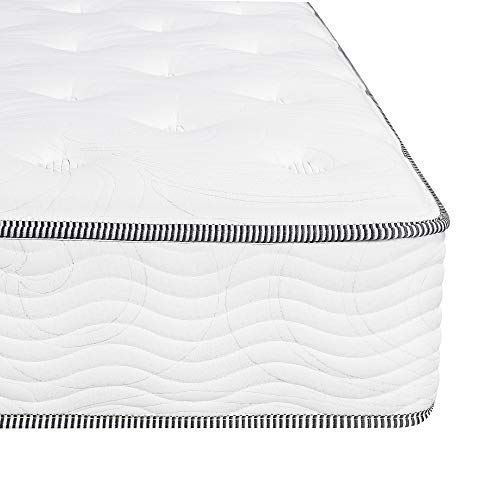 PrimaSleep 10 Inch Hybrid Comfort Tight Top Spring Mattress, Queen