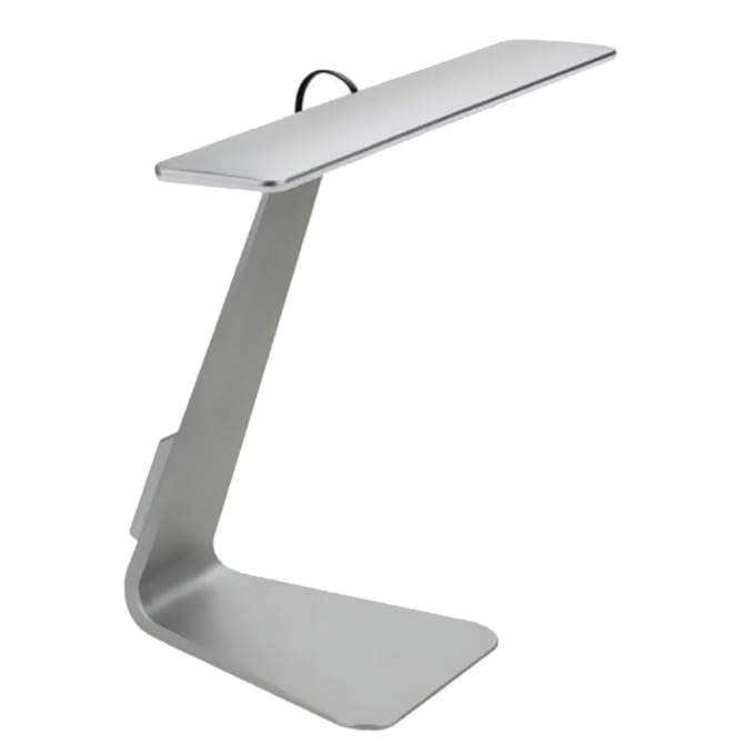 Rrimin Ultrathin LED Dimming Touch Reading Table Lamp USB Eye Protection Gray