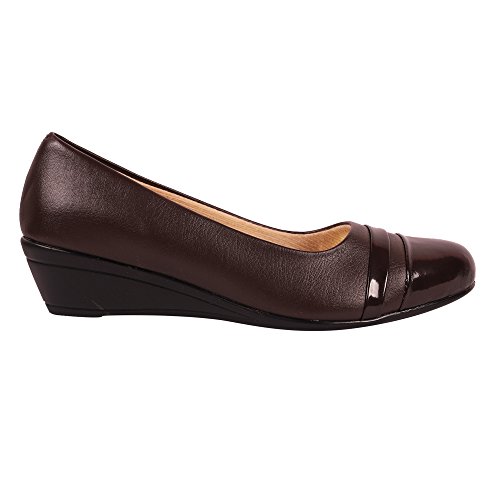 Denill Casual | Latest Collection | Comfortable Stylish Solid Wedge Heel Slip-On Bellies & Ballerina for Womens & Girls 2 Denill Casual | Latest Collection | Comfortable Stylish Solid Wedge Heel Slip-On Bellies & Ballerina for Womens & Girls - Image 2