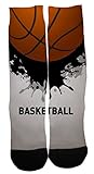 Kalily Custom Basketball Dri-fit Crew Socks with Designs