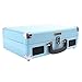 ZasLuke SG-40 3-speed Suitcase Vintage Stereo Turntable Vinyl MP3 Record Player Support Bluetooth Speaker PHONO/AUX USB/SD