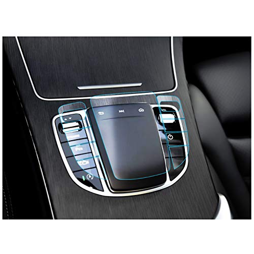 [Set of 2] Navigation Touch Controller PET Film for 2019 Mercedes Benz C-Class W205 COMAND Touchpad, Sensitive Protector Invisible Ultra HD Clear Film Anti Scratch Skin Guard - Thumbnail 6