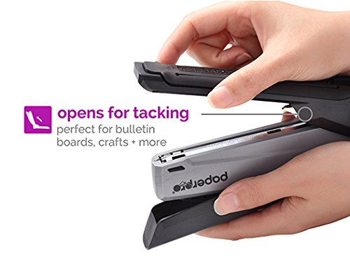 PaperPro Full-Strip Desktop Stapler - Black/Grey