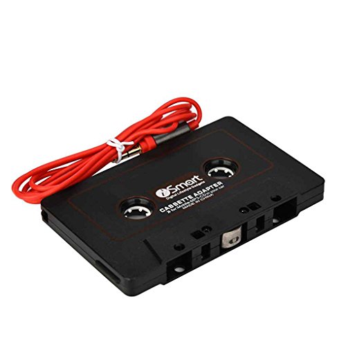Egal Universal Car IC800 Cassette Tape Stereo Adapter Tape Converter for iPod for iPhone MP3 MP4 Cable CD Player black