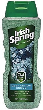 Irish Spring Body Wash, Deep Action Scrub 18 oz (Pack of 2), 532.33 ml (Pack of 2) - Image 3