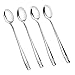Obston Long Handle Mixing Spoons, Ice Tea Spoons Stainless Steel, 12 Pieces