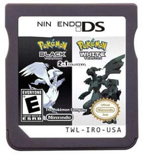 New Pokemon Black White Version Games In USA Reproduction