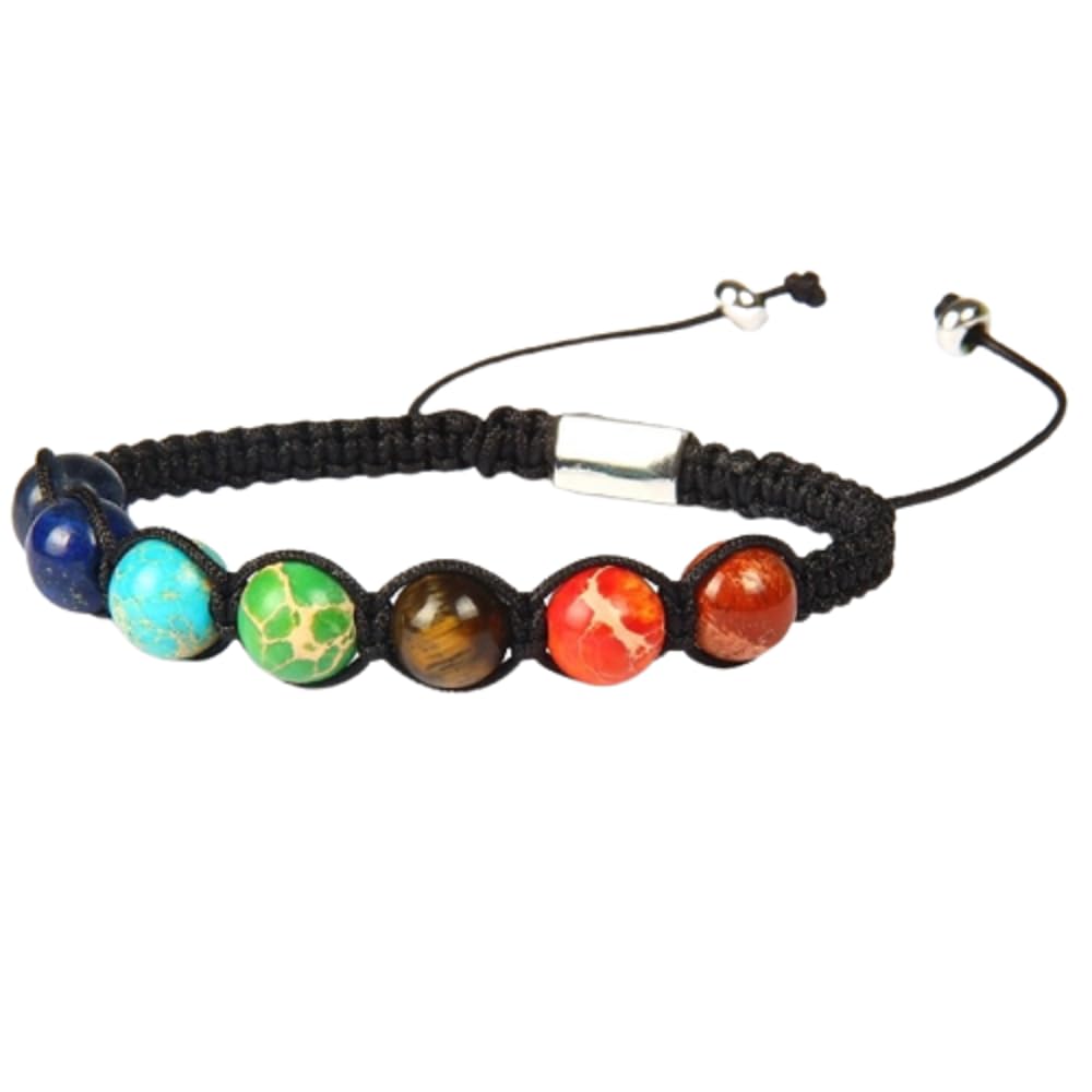 Chakra Crystal Bead Bracelet - Yoga