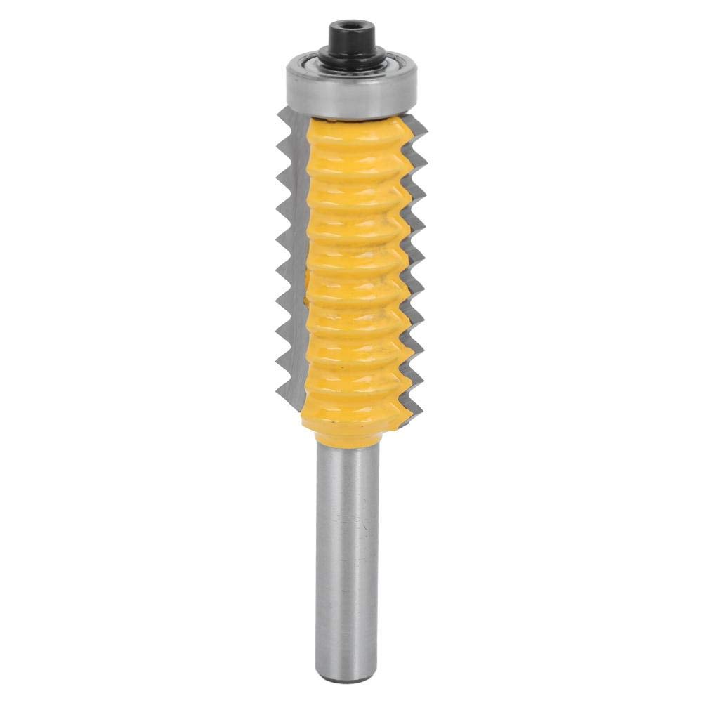 8 Shank Router Bit, Line Type Wood Milling Cutter Carbide Joint Router Bit Multi-Tooth Woodworking Tool(8 x 41)