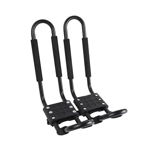 Tengchang-Universal-Roof-J-Bar-Rack-Kayak-Boat-Canoe-Car-SUV-Top-Mount-Carrier