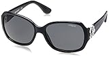 VOGUE Women's Nylon Woman 0vo2778sb Square Sunglasses, Black, 58 mm
