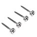 Timiy Guitar Neck Mounting Screws with Bolts 4-Pack