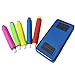 Plastic Chalk Holder And Chalkboard Eraser (5pcs Chalk Holder + Eraser)