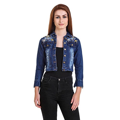 ladies designer denim jacket