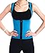 Mansy Women's Slimming Neoprene Vest Hot Sweat Shirt Body Shapers for Weight Loss,XX-Large,Blue
