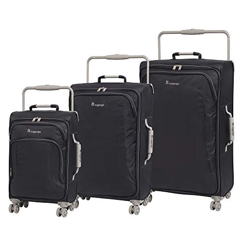 IT Luggage 31.5" World's Lightest 8 Wheel Spinner, Magnet With Cobblestone Trim