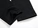 Boy's Black Slim Fit Skinny Jeans Ripped Elastic Waist Pants with Zipper for Kids,Black,14 Slim