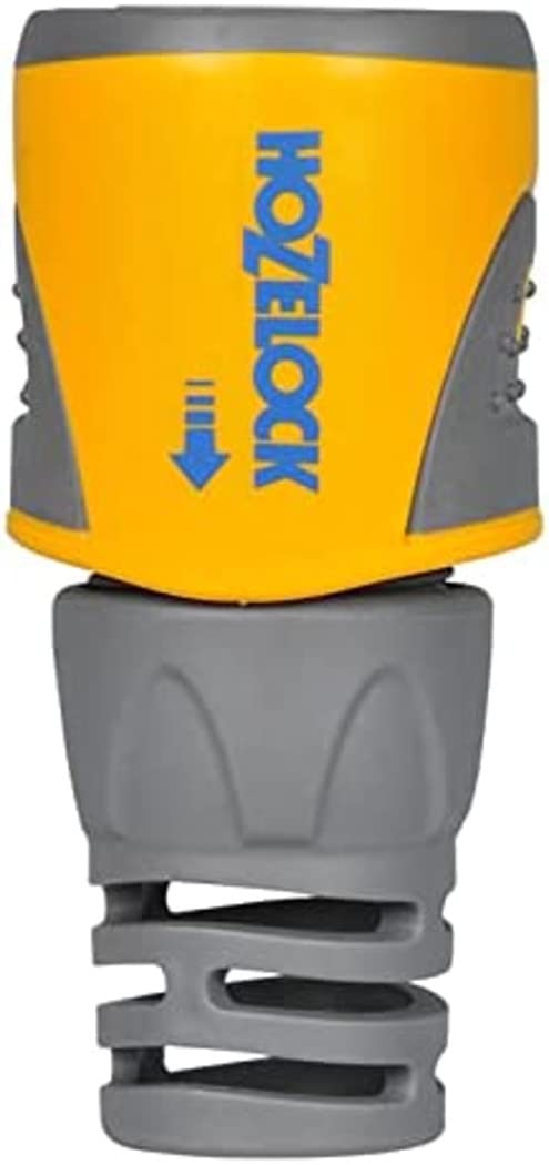 HOZELOCK - Hose Connector Plus ø 19mm (3/4") Soft Touch: Watertight, Non-slip, Flexible Hose-tail Prevents Twisting, Swelling and Leaks [2060P0000]