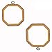 MIUSIE 2 Pcs Embroidery Hoops -Versatile Embroidery Ring Kit for Beginners or Professionals-Assorted Embroidery Hoop Frame for Hanging/Sewing/Art Craft