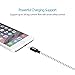 iXCC Braided Lightning Cable, [MFi Certified] 4 Feet Nylon-Braided iPhone Charging and Sync Cable for iPhone 7/6/6s/Plus/5/SE/iPad Mini/Air/Pro - (Black/White)