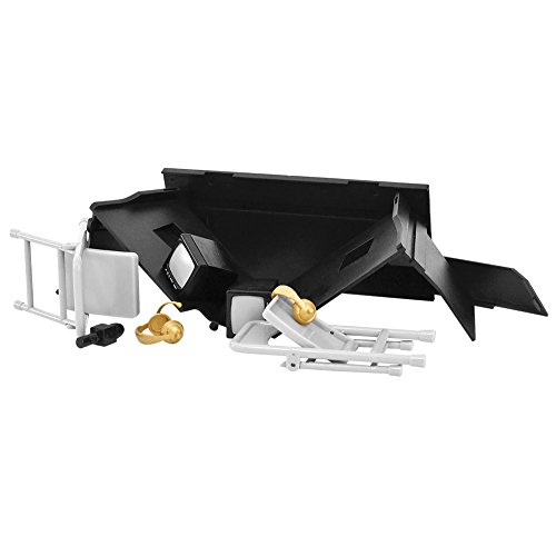 Black Breakaway Commentator Table Playset for WWE Wrestling Action Figures