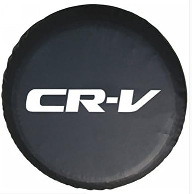 Amooca Classic Accessories Overdrive Universal Fit For Honda CRV CR-V Spare Tire Cover Black R15