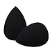 Toraway 2 PC Beauty Sponge Latex Free Blender Makeup Flawless Liquid Foundation (Black)