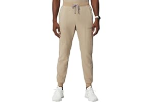 Fabletics Men's All-Shift 5-Pocket Scrub Jogger - MotionTech, 4-Way Stretch, Pocket-Packed, Lightweight, Semi-Slim Fit