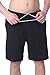 Fruit of the Loom Men's Jersey Short Black XL