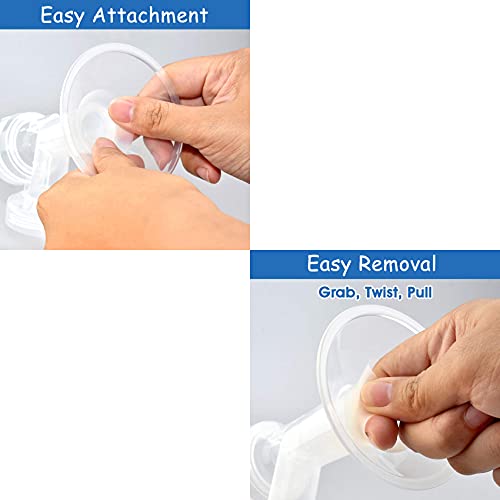 LOZAEVE Flange Inserts 17mm for Medela and Spectra 24mm Breast Shields